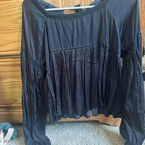 Elegant Black Women's Top